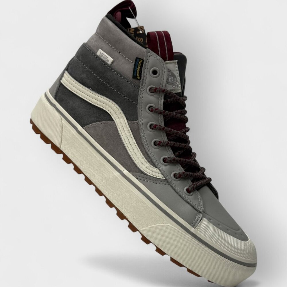 Vans Sk8-Hi MTE-2 Grey/White Womens Sz 9.5 New VN0A5HZZ51P - Picture 14 of 15